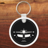 Draaicoördinator Sleutelhanger (Voorkant)