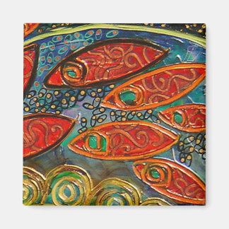 Draaideur (schilderij) Magneet 3