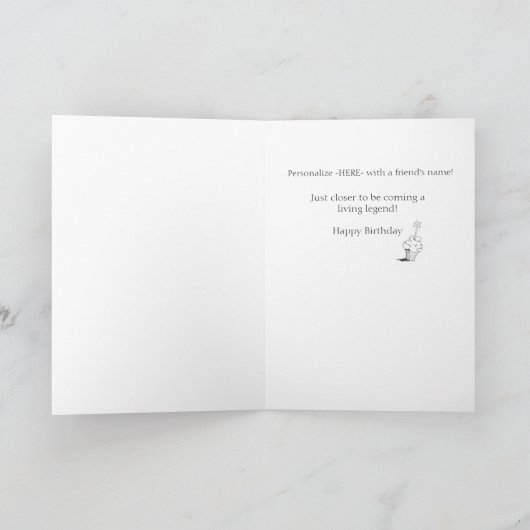 Draaien 50 & Fantastisch! Kaart (Binnen)