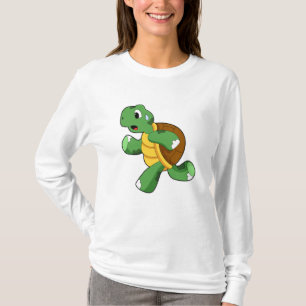 Draaien als Jogger tijdens draaien T-shirt