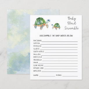 Draaien - Baby Word-breekbaar BABY SHOWER