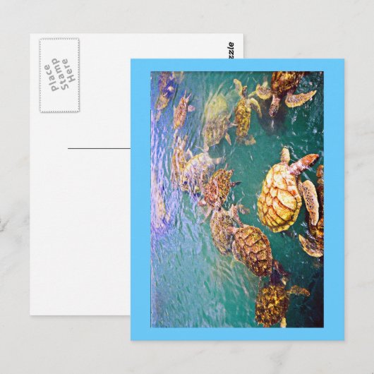 Draaien bij het spelen briefkaart (Voorkant / Achterkant)