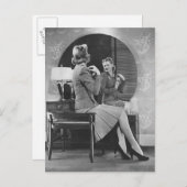 draaien briefkaart (Voorkant / Achterkant)