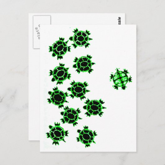 Draaien Briefkaart (Voorkant / Achterkant)