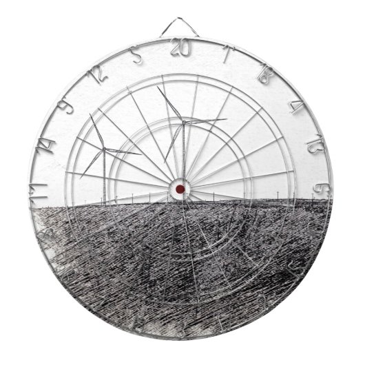 draaien dartbord (Voorkant)