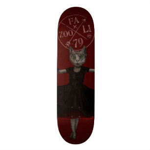Draaien, draaien, Kat voor coupes Skateboard