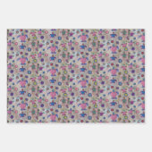 Draaien en cirkels inpakpapier vel (Voorkant 2)