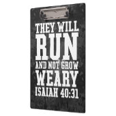 Draaien en niet groeien Weary Christelijke Bijbel  Klembord (Links)