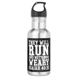 Draaien en niet groeien Weary Christelijke Bijbel  Waterfles