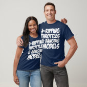 Draaien en variëren van modellen grappig shirt (Unisex)