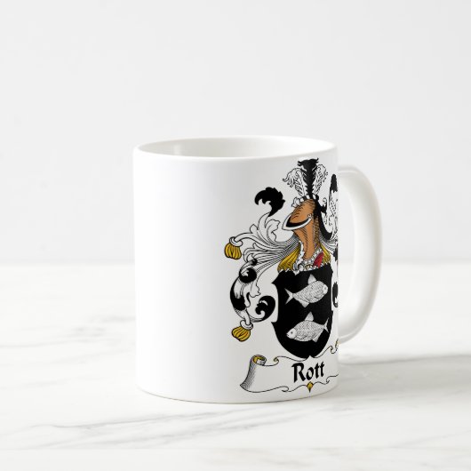 Draaien familiekust koffiemok (Voorkant rechts)