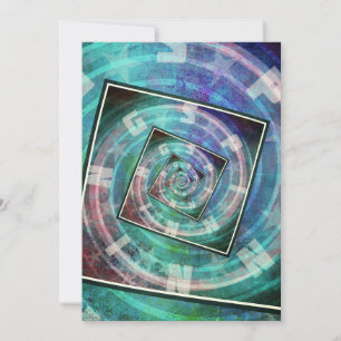 draaien feestdagenkaart