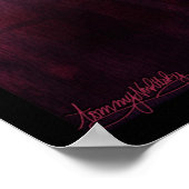 draaien in het donker poster (Hoek)