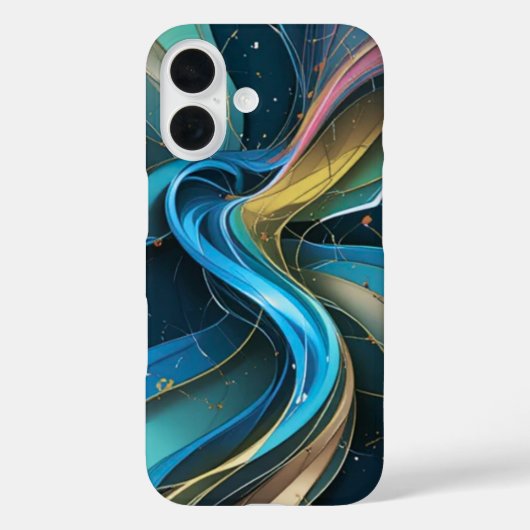 Draaien in Waterverf – Serene Cosmic Harmony Case-Mate iPhone Case (Achterkant)