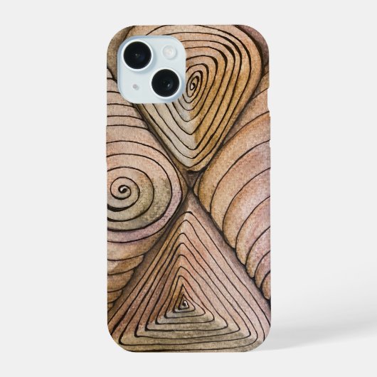 Draaien iPhone 15 Case (Achterkant)