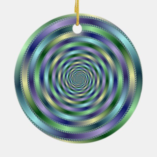 draaien keramisch ornament (Achterkant)