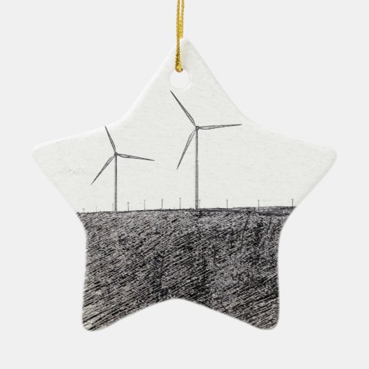 draaien keramisch ornament (Voorkant)