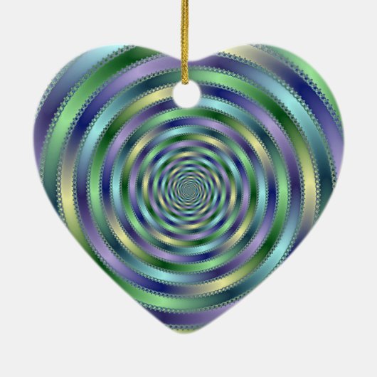 draaien keramisch ornament (Achterkant)