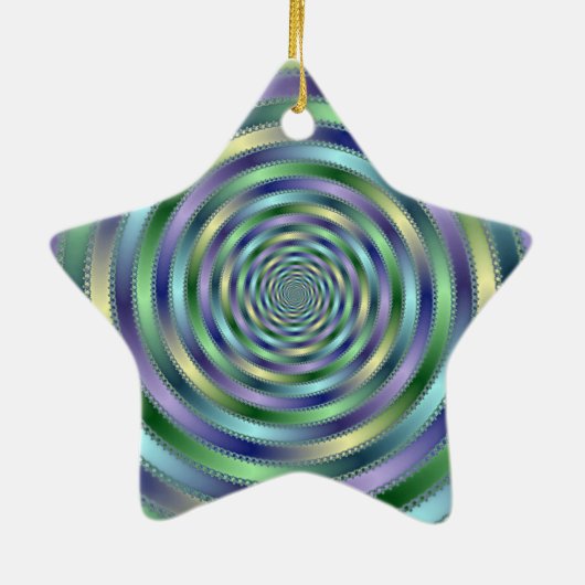 draaien keramisch ornament (Achterkant)