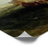 Draaien - Lijn Gevist uit Hastings Poster (Hoek)