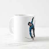 Draaien met touw koffiemok (Voorkant links)