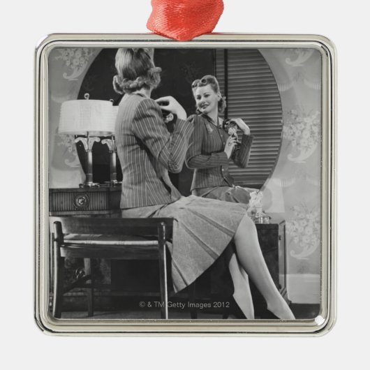 draaien metalen ornament (Voorkant)