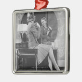 draaien metalen ornament (Links)