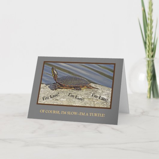 DRAAIEN OP DE ROCK/GEDEELTEERDE BIRTHDAAGKAART/ KAART (Voorkant)