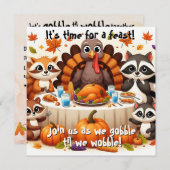 Draaien tot we wiebelen kaart (Voorkant / Achterkant)