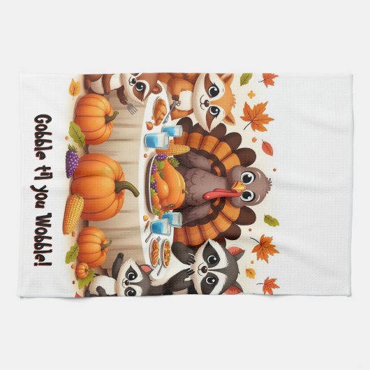 Draaien tot we wiebelen theedoek (Horizontaal)