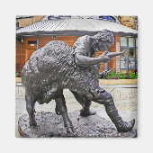 Draaien van de Bull Magnet (Voorkant)