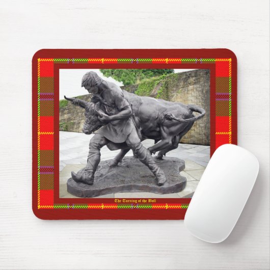 Draaien van de Bull-Muismat Muismat (Met muis)