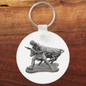 Draaien van de Bull-Sleutelhanger Sleutelhanger (Voorkant)