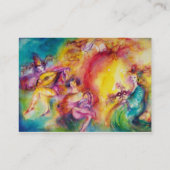 DRAAIEN VAN DE CARNIVAL/Theater, Dance en Muziek Visitekaartje (Achterkant)