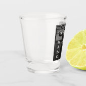 Draaien van de spieren Man Shot Glas (Links)