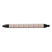 Draaien van pasta zwarte inkt pen (Voorkant)