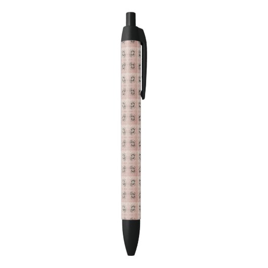 Draaien van pasta zwarte inkt pen (Achterkant (Verticaal))