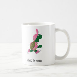Draaien van schildpad aanpassen koffiemok