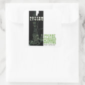 Draaien Vierkante Sticker (Tas)