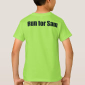 Draaien voor papa en rennen voor Sam T-shirt (Achterkant)