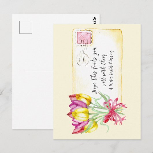 Draaien voor rammeling met warme mazen | BRIEFKAAR Briefkaart (Voorkant / Achterkant)