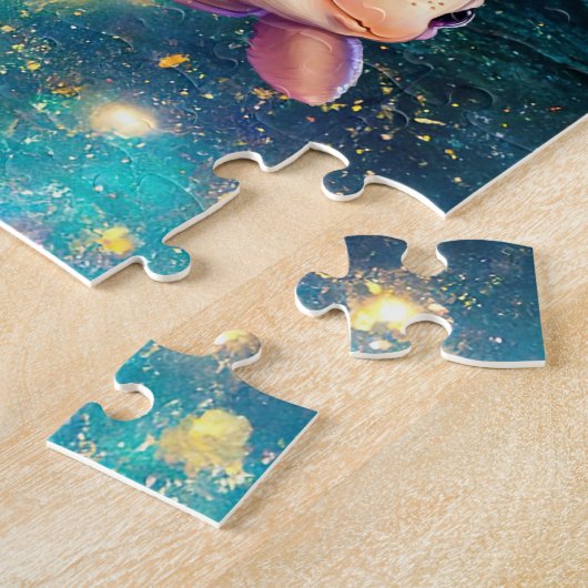 Draaien zwemmen legpuzzel (Zijkant)