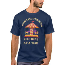 Draaiend Door Eén Rit per Keer T-Shirt