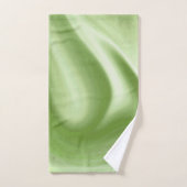 Draaiend groen bad handdoek (Handdoek)