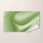 Draaiend groen bad handdoek (Handdoek)