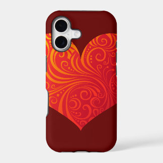 Draaiend hart iPhone hoesje