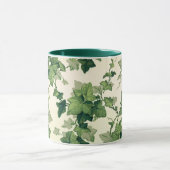 Draaiend Ivy Leaves Pattern Mok (Midden)