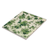 Draaiend Ivy Leaves Pattern Tegeltje (Zijkant)