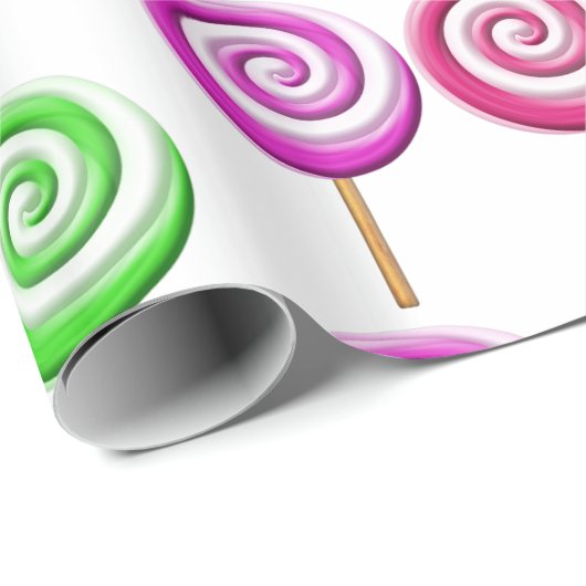 Draaiend Lollipops inpakpapier (Rol Hoek)