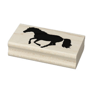 draaiend paardenpeststempel rubberstempel